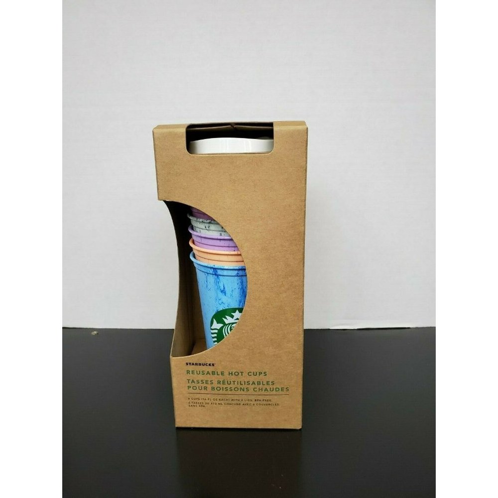 Starbucks 5 Reusable Cups Spring 2019 Release (Ver